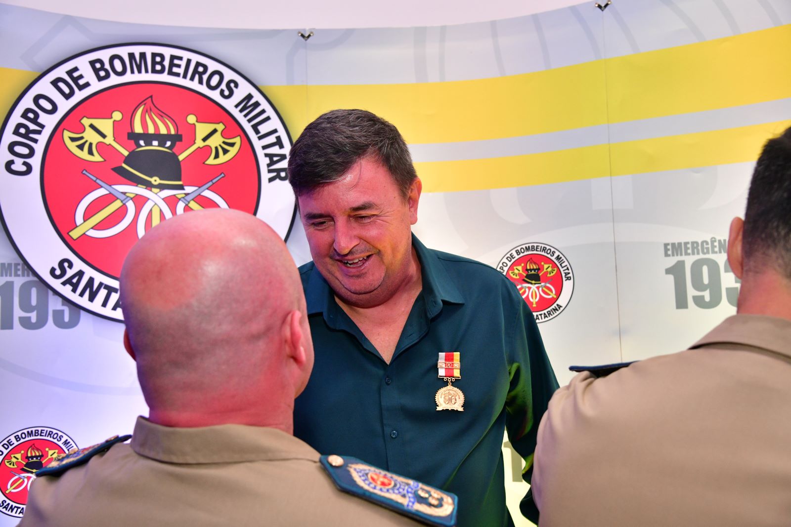 Secretário de Saúde de Santa Catarina recebe homenagem do Corpo de Bombeiros do Estado 2