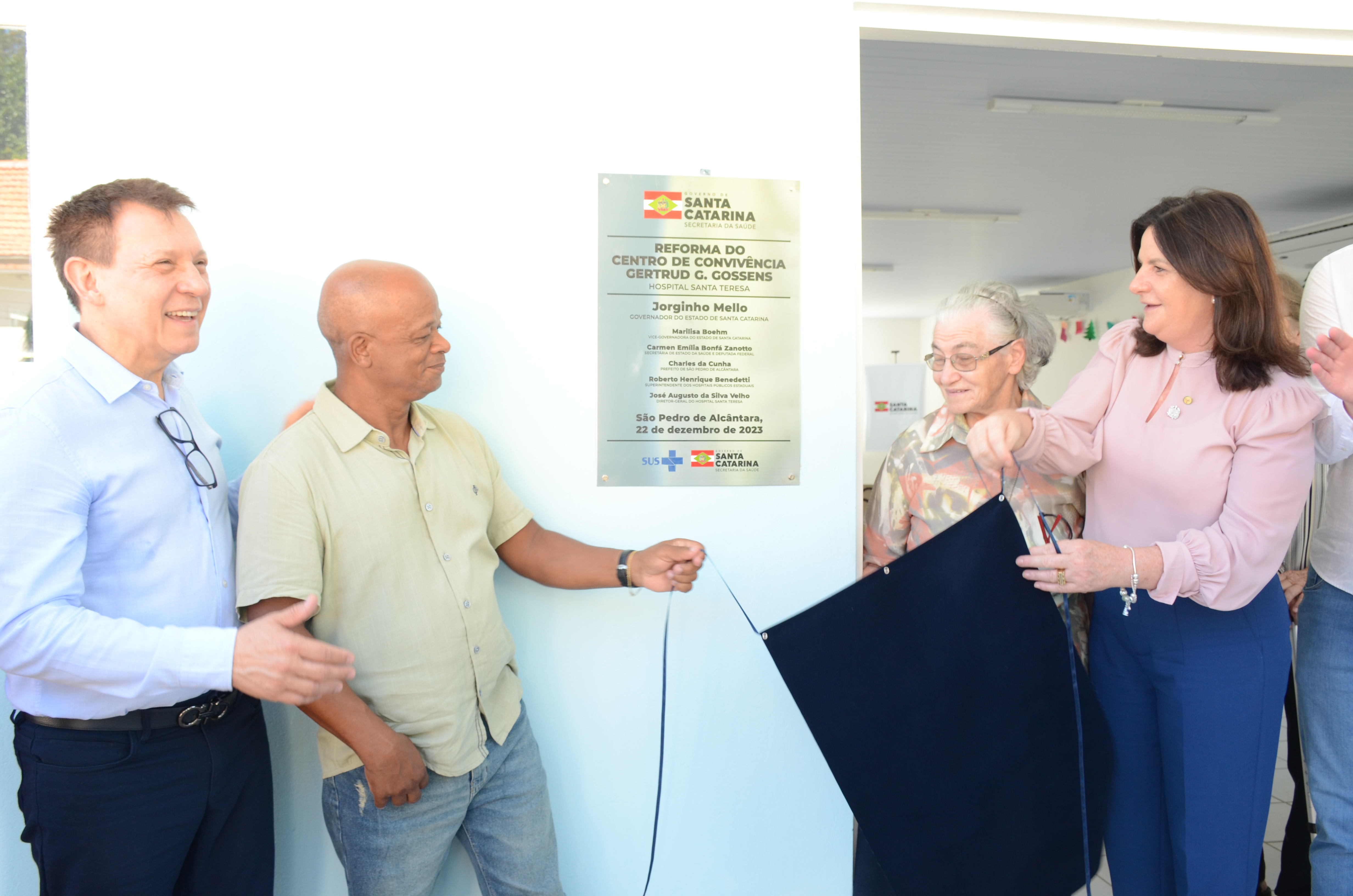 inauguração Centro de Convivência ST